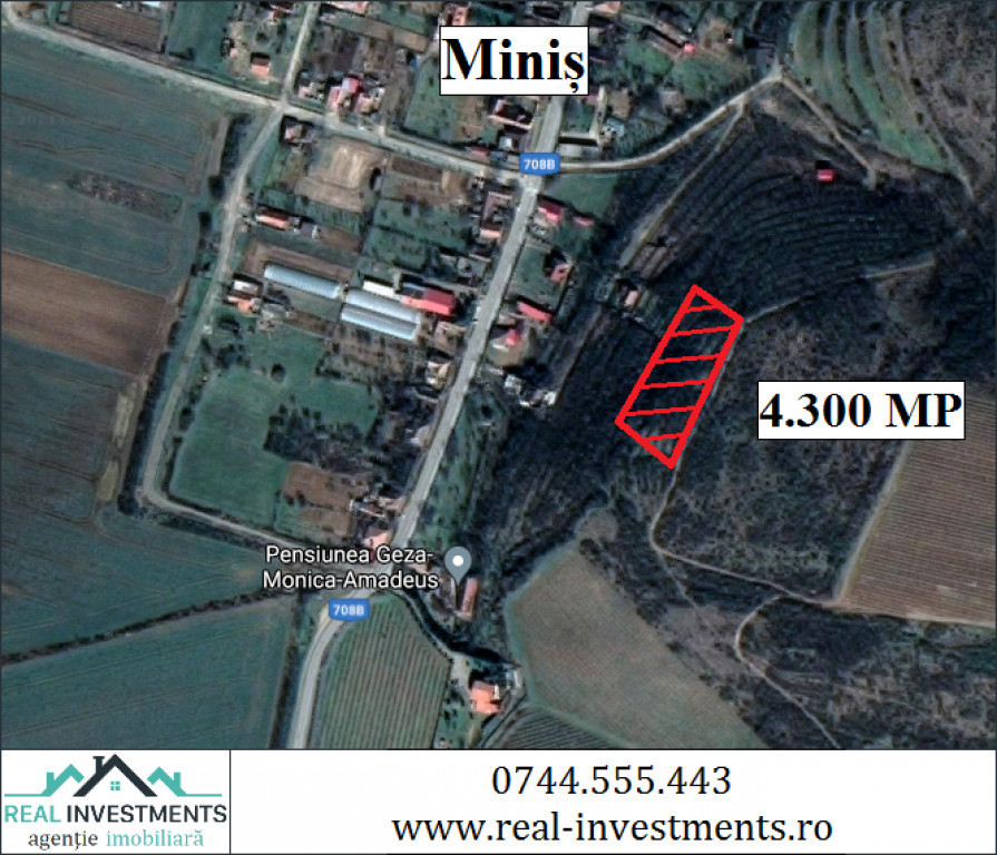 Teren 4.300 mp. in Minis - ID : RH-26414-property