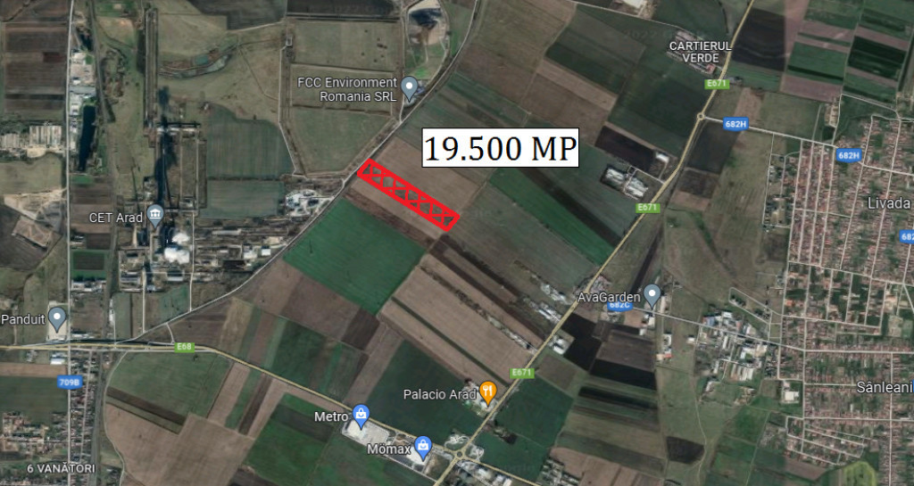 Teren 19.500 mp langa CET - ID : RH-31283-property