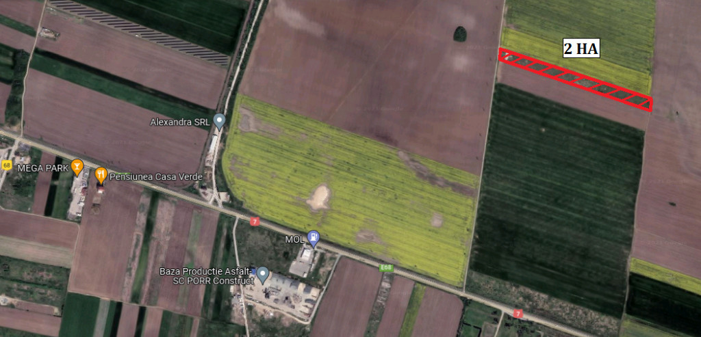 Teren 2 ha. Vladimirescu - ID : RH-21991-property