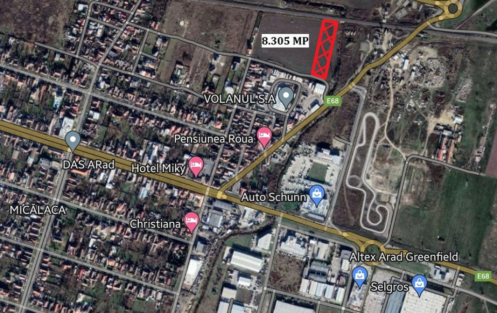 Teren 8.305 mp zona Micalaca - ID : RH-25601-property
