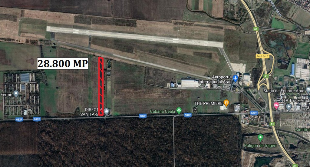 Teren intravilan arabil zona Aeroport-ID : RH-31805-property