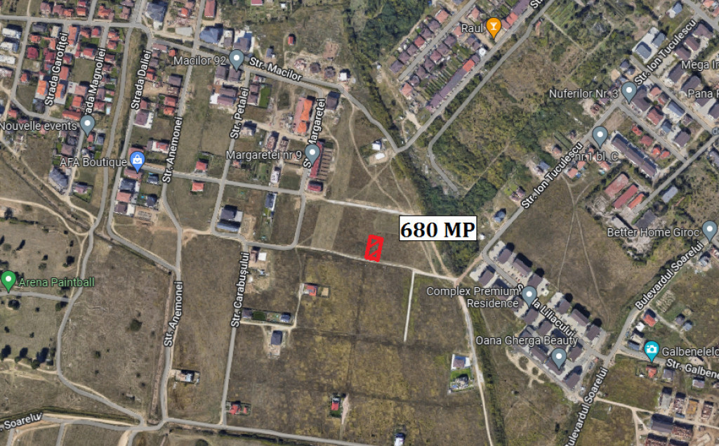 Teren 680 mp pt. bloc in Giroc - ID : RH-32264-property
