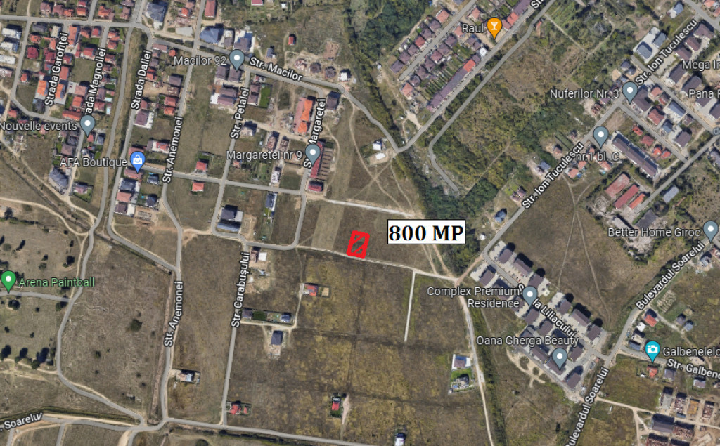 Teren 800 mp pt. bloc in Giroc - ID : RH-32278-property