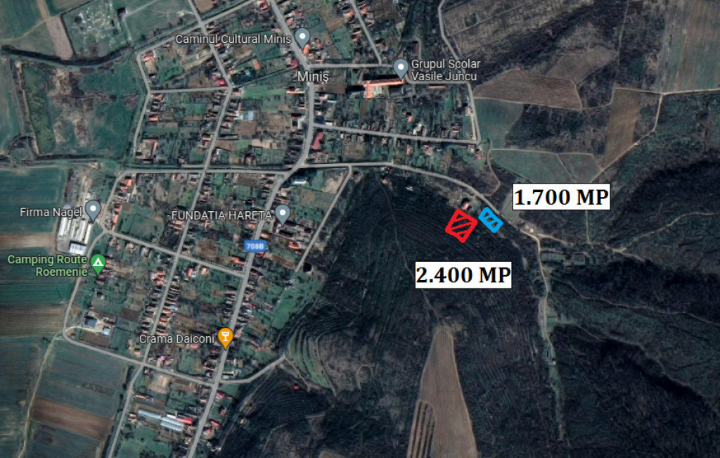 2 parcele teren in Minis - ID : RH-34326-property