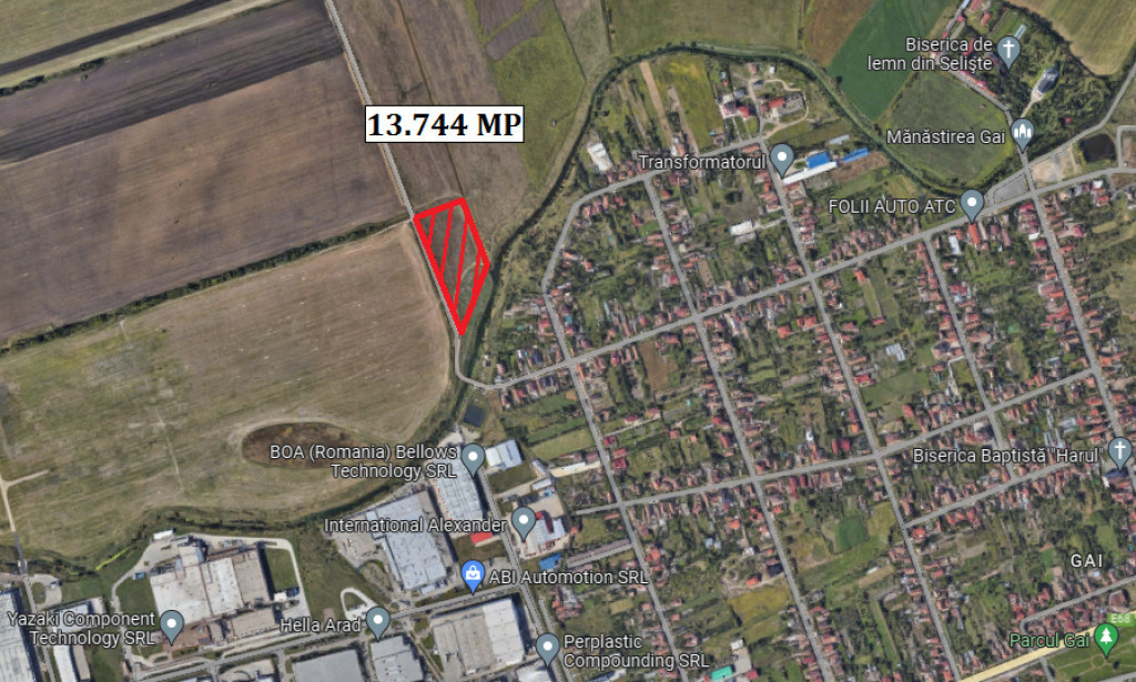 Teren 13.744 mp zona Gai - ID : RH-9426-property