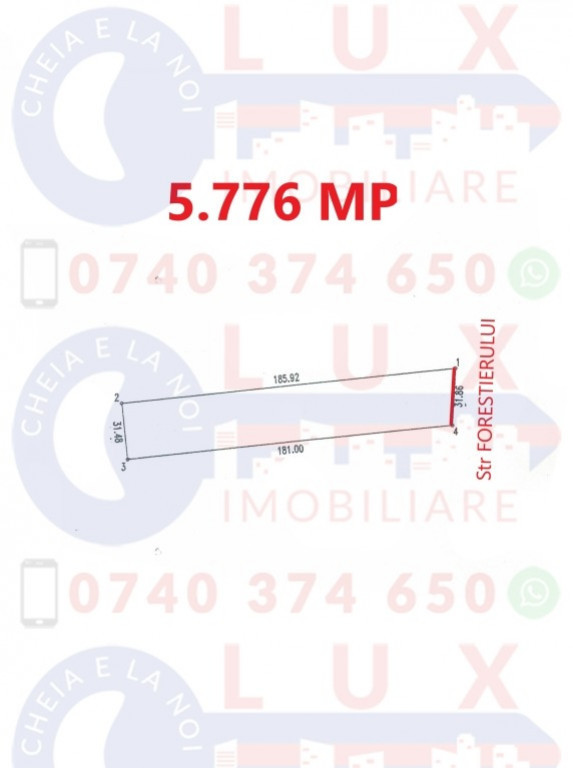 ID 7617 Teren Str FORESTIERULUI