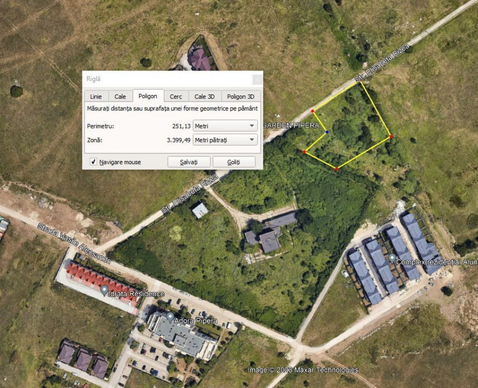 Nord-Radiofar, teren suprafata de 3400 mp