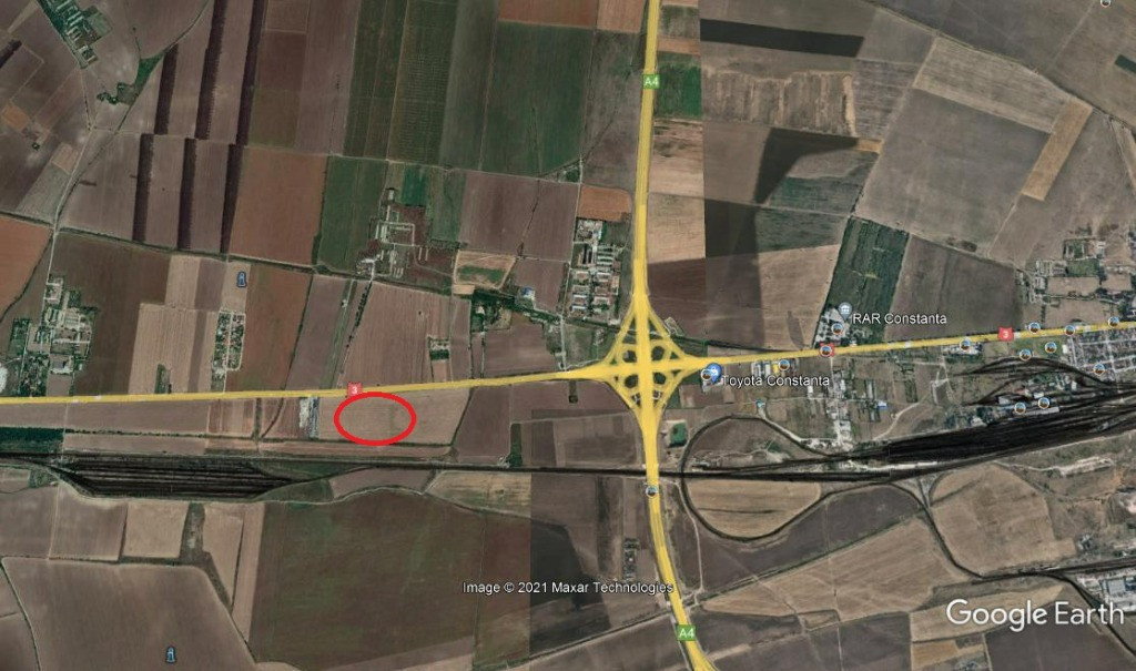 Teren iesire Constanta zpre Valu lui Traian