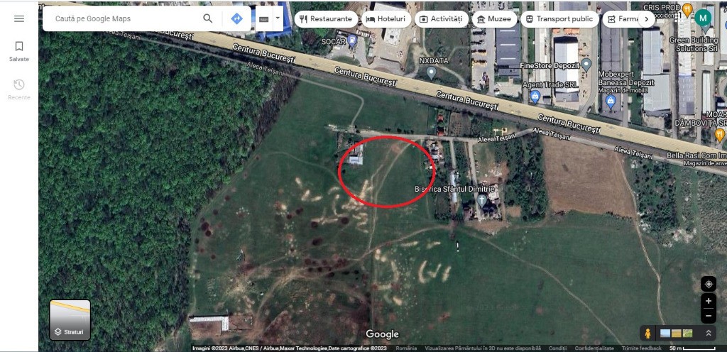 Teren Voluntari 1700 mp Aleeea Teisani