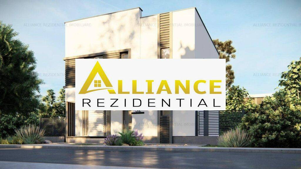 Vila individuală 456mp teren 5 cam 155mp ALLIANCE VILLAS