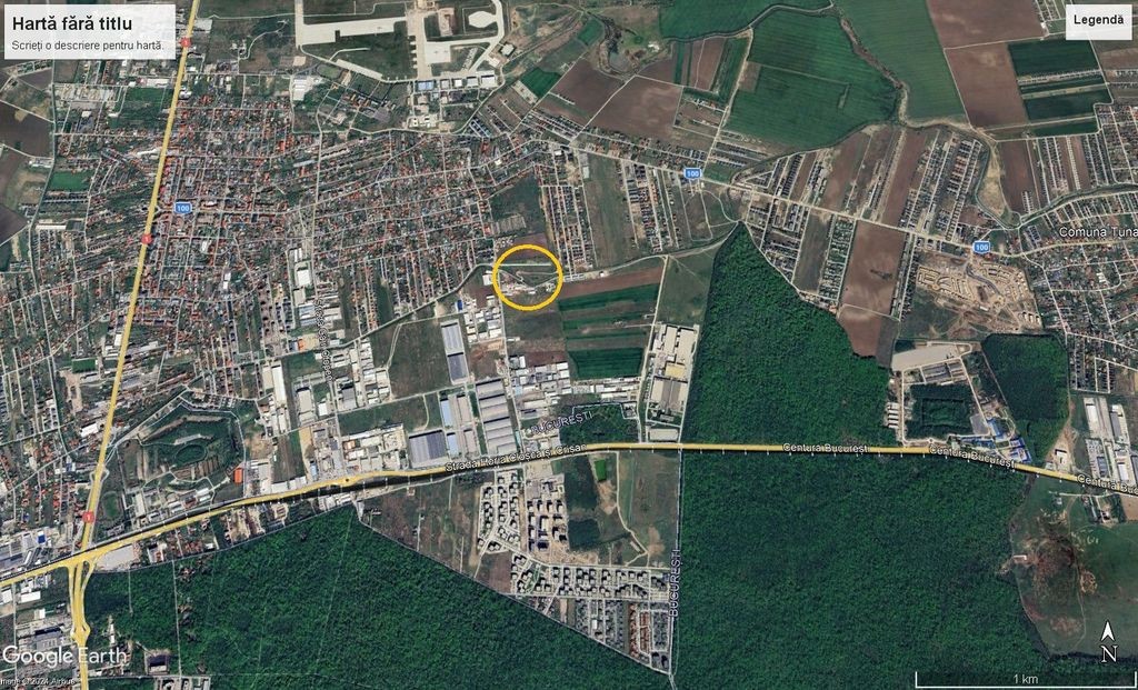 Teren intravilan Otopeni - Str. Avram Iancu