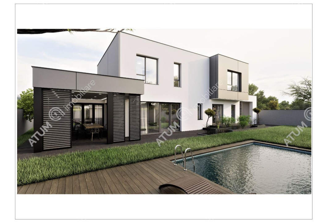 Casa exclusivista cu 5 camere in Sibiu zona Selimbar