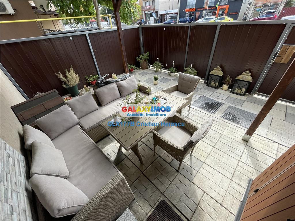 Sos Chitilei Stradal Ap 2 camere mobilat utilat curte 30 m