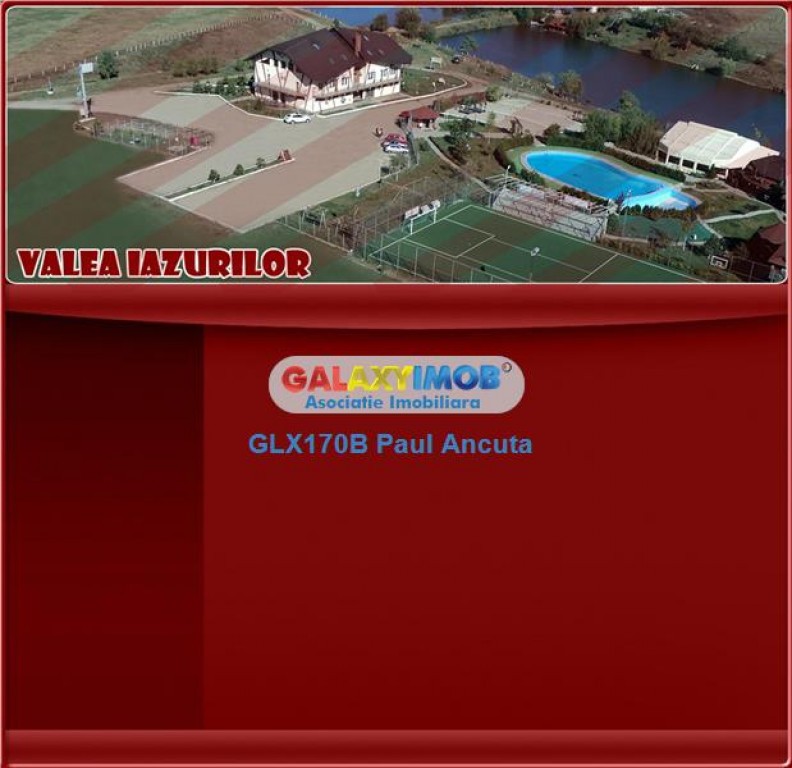 Teren Lac Belciugatele 28000 mp Complex Valea Iazurilor