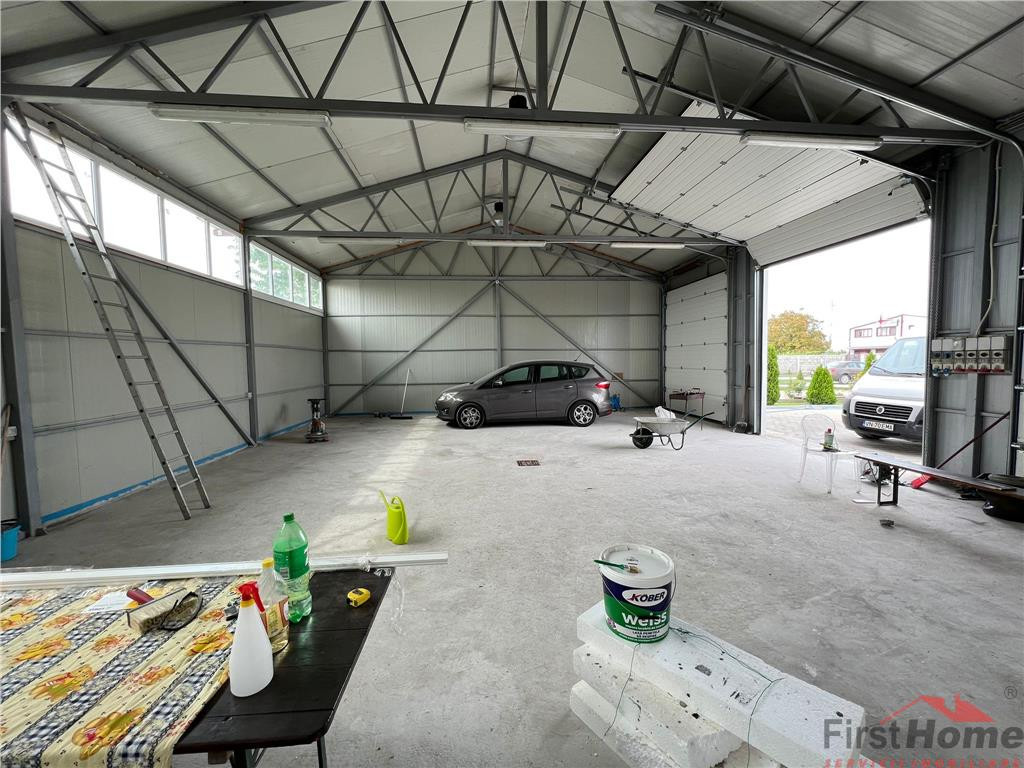 Hala 160mp 500mp curte pavata de inchiriat in Focsani - Br