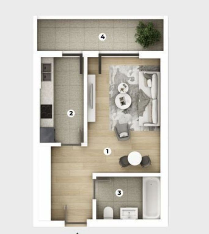 Apartament 1 camera, aproape metrou(cateva minute),proiec...