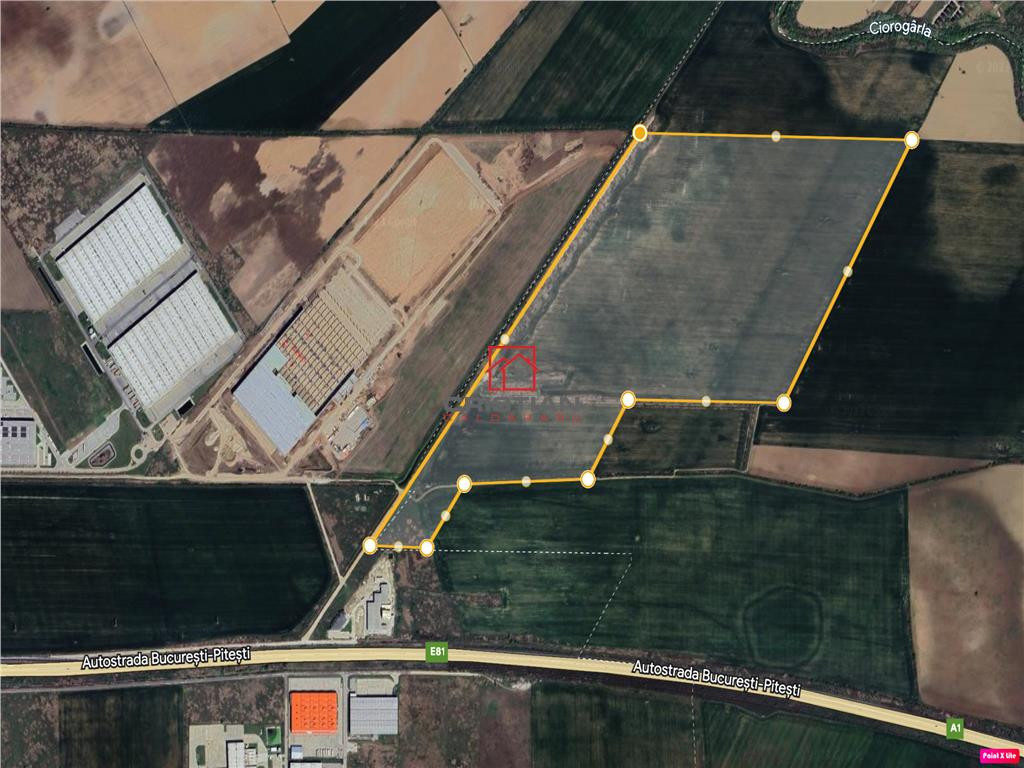Teren Ciorogarla - Bolintin Deal - A1 - KM22, Ilfov