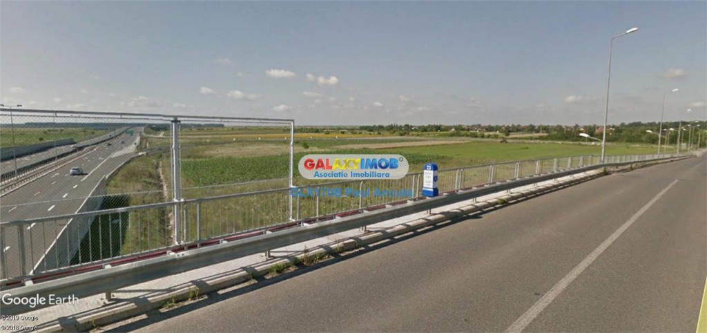 Teren Balotesti Moara Vlasiei 14 Ha acces la Nod Autostrada