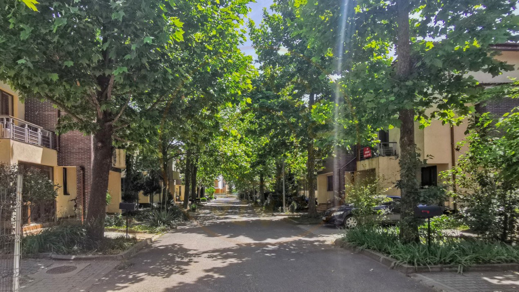 Apartament 3 camere nou, la alb, in complex privat, Corbeanc