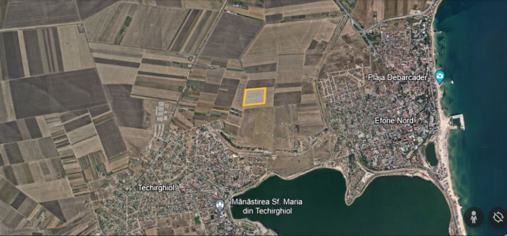 Teren extravilan 1000 mp la limita teritoriala Agigea -Te...