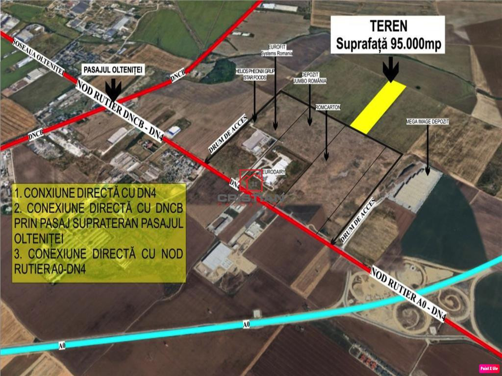 Teren Popesti Leordeni - Oltenitei - A0, Ilfov