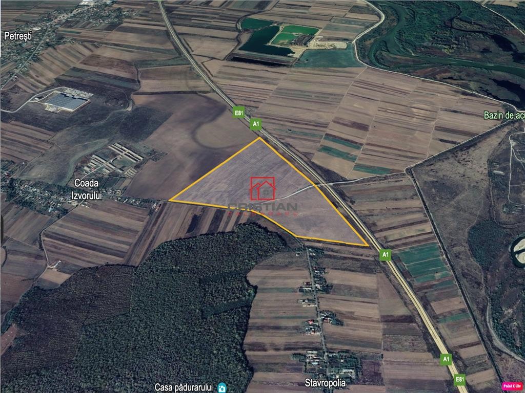 Teren agricol Gaiesti - Petresti - A1KM67, Dambovita
