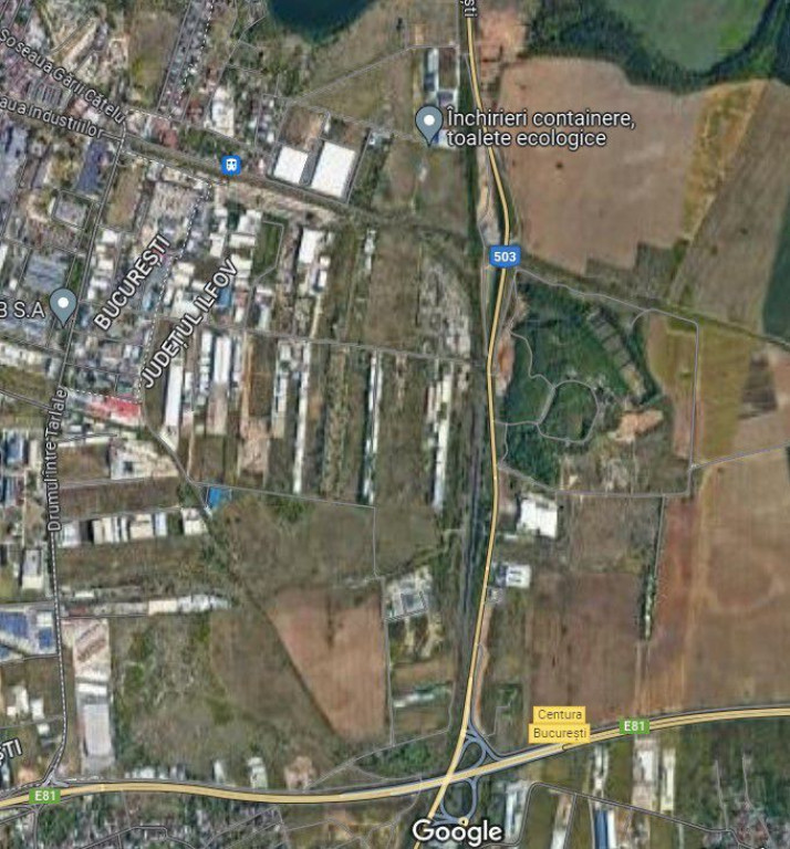 Teren 3200 mp pentru constructii hale - zona Dr. Intre Ta...