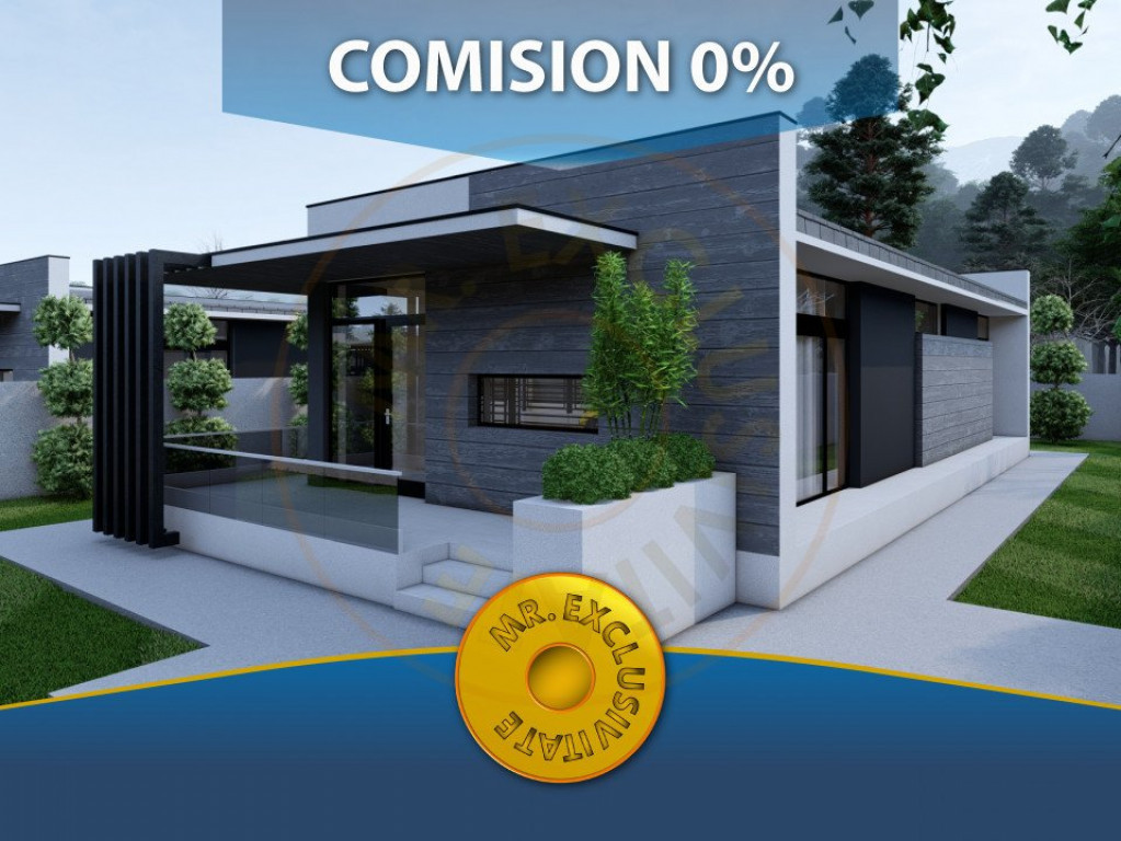 Case moderne pe parter 3/4 camere