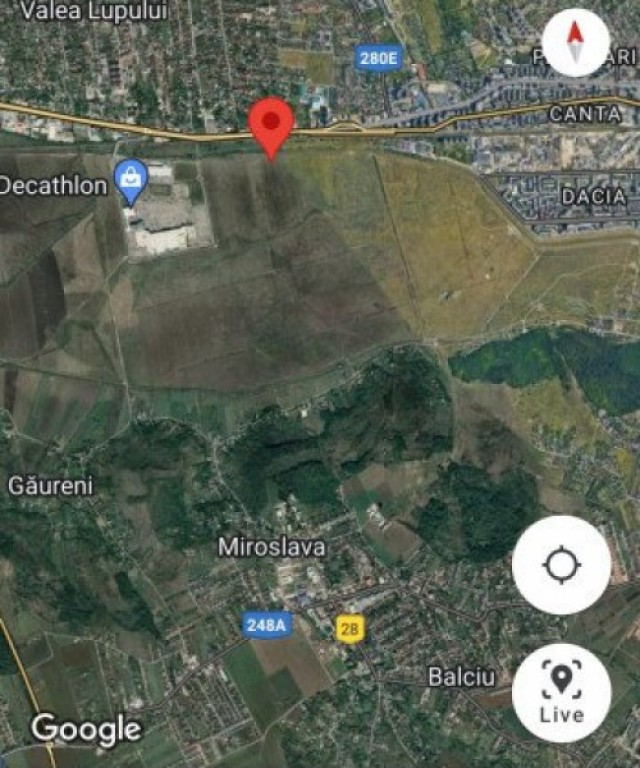 TEREN INTRAVILAN, 7500 MP, LANGA CARREFOUR ERA