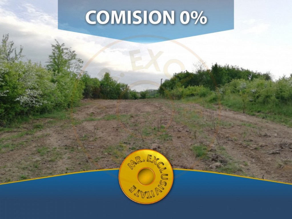 Teren Smeura-Mosoaia PARCELABIL 2000 mp intravilan. Comision