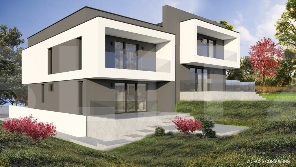 Casa cuplata, teren 340 mp, terasa, in Dezmir