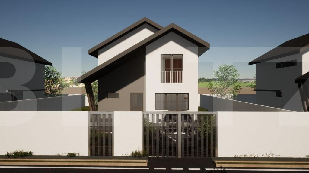 Vila Smart, 114mp utili, 50mp pod inalt, curte 350mp, Magure