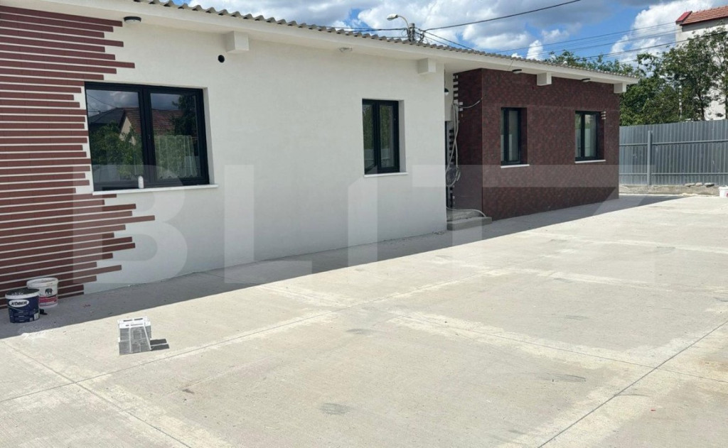 Casa unicata, 4 camere, 200 mp, terasa acoperita, curte de