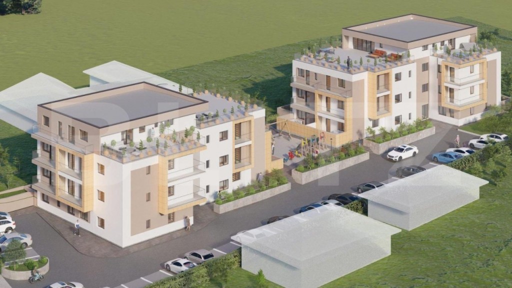 Apartament 3 camere - curte proprie, parter, 77,88 mp, în F