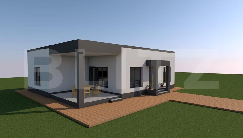Casă familială cartier nou 125mp, 576mp teren Valea Voievo