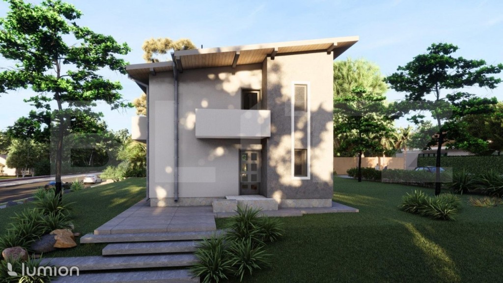 Casa noua P+M, 4 camere, 136 mp, 600 mp teren, Poiana