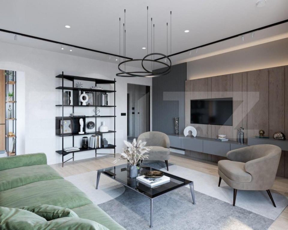 Apartament nou de 3 camere, 2 bai, 2 balcoane, 97 mp, zona N