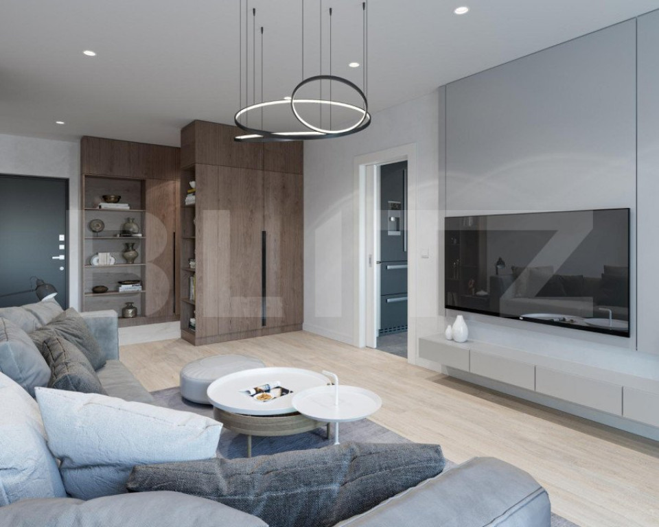 Garsoniera noua de 46 mp, balcon, zona Nicolina