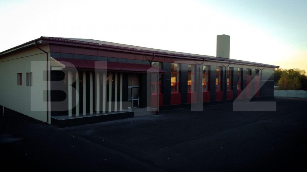 Spatiu comercial, 1000 mp, 6700 mp teren, pretabil Supermark