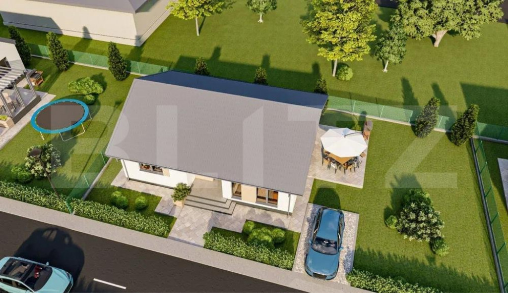 Casa noua 4 camere, 82mp, 400mp teren, Holboca