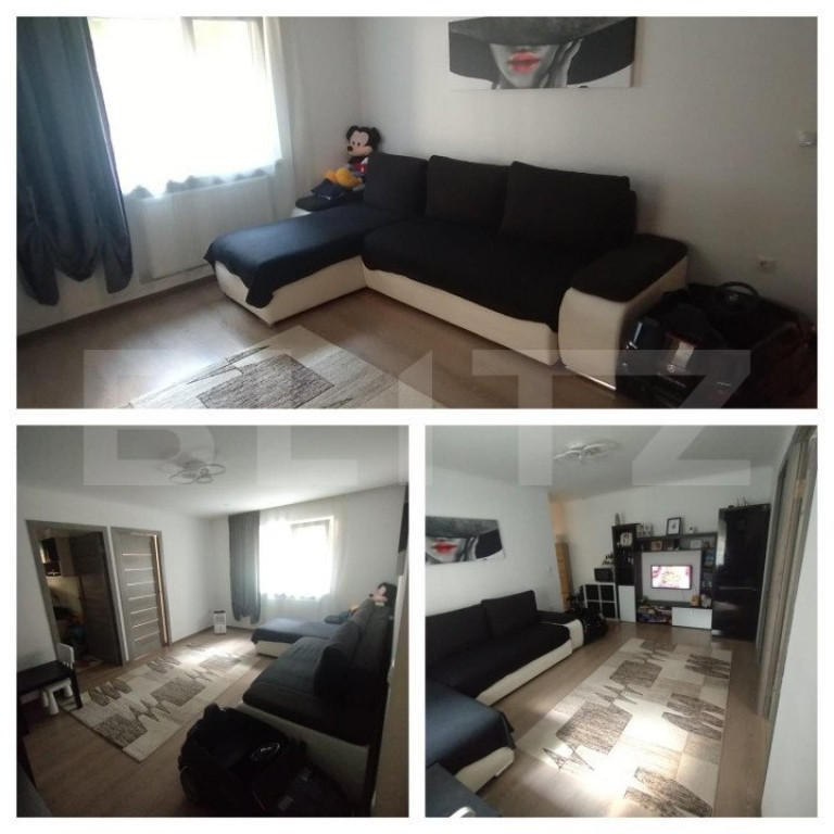 Apartament cu 3 camere, 41 mp utili,Mureseni