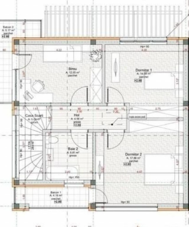 Casă înșiruită, 4 camere, 110mp utili, zona Kaufland - M