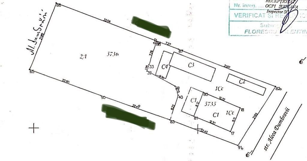 Teren intravilan , 1505 mp , zona Alea Dumbravii Burdujeni