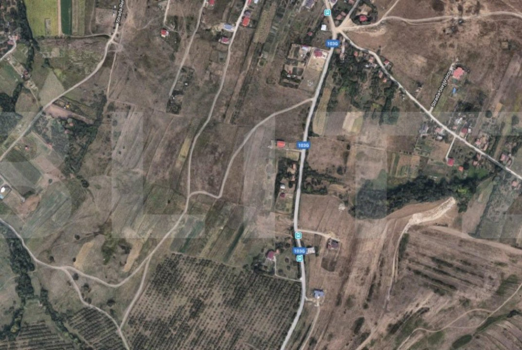 Teren intravilan 16969 mp, front 350 ml , panorama deosebita