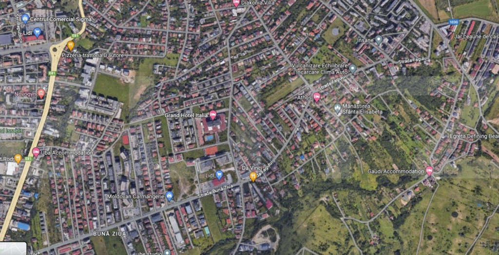 Teren de vanzare in zona strazii Fagului