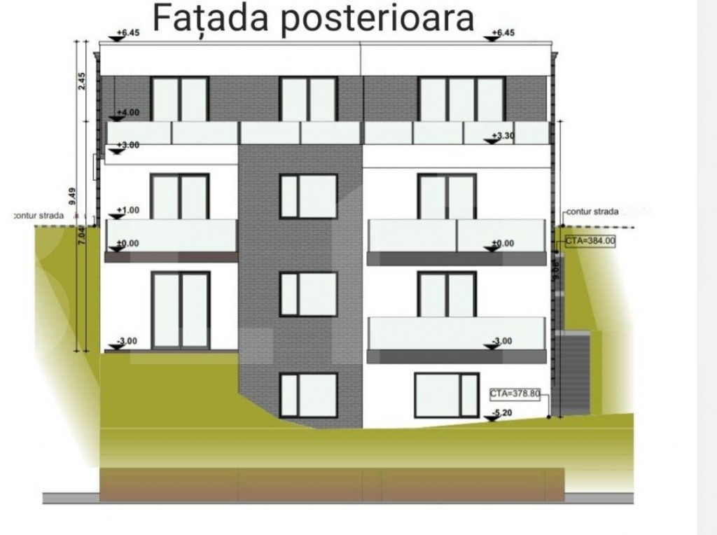 Teren de Vanzare cu AC in Grigorescu - proiect inceput