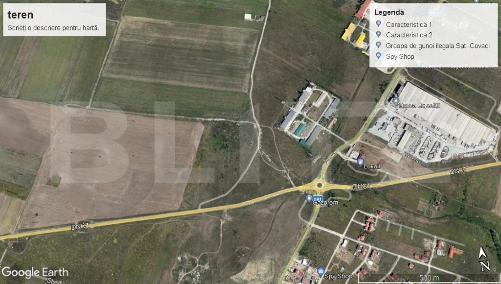 Teren cu suprafață de 10.706 mp în Dumbrăvița, direct l