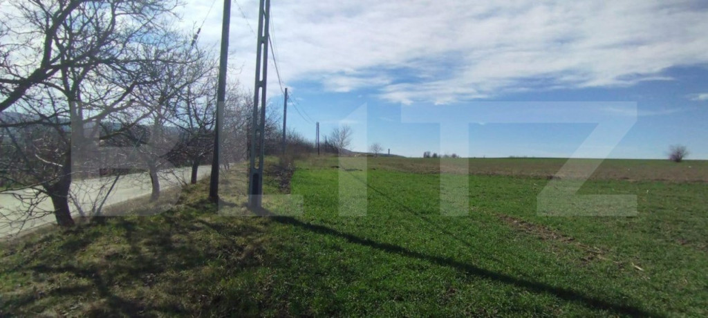 Teren 6500mp Holboca, la strada principala