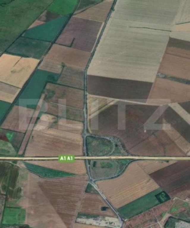 Teren extravilan de 280.000 mp, langa descarcare A1, Giarmat