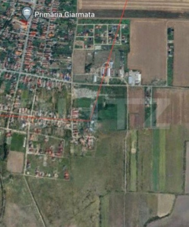 Terenuri intravilane de 623 mp, front de 18,5 ml, Giarmata!